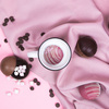 Ruby ball with marshmallows