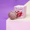 Ruby ball with marshmallows