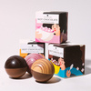 Set de 3 bombe de ciocolată caldă cu marshmallow